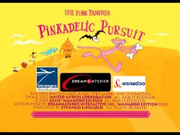 Pink Panther - Pinkadelic Pursuit (US) screen shot title